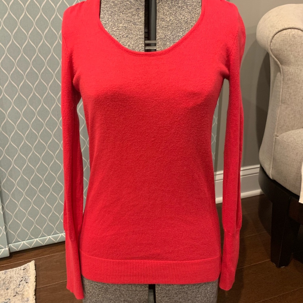 Loft Red Sweater